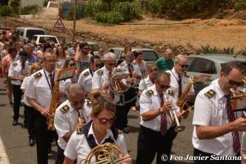 La Breña procesiona a sus patronos con la polémica de la gala Drag Queen aún latente (Foto Francisco Javier Santana)